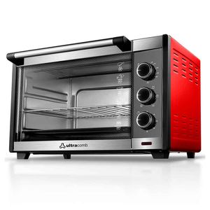 Horno eléctrico UC-45CN 45 Lt. Negro y rojo