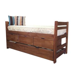 Cama 1 Plaza 216 83 Cm Castaño