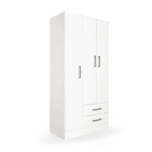Placard 3 Puertas 344 Blanco 91 Cm