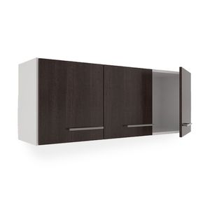Alacena 120 Cm 3036 Blanco-Wengue