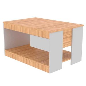 MESA RATONA ME8024 BLANCO-COCO C/CAJ