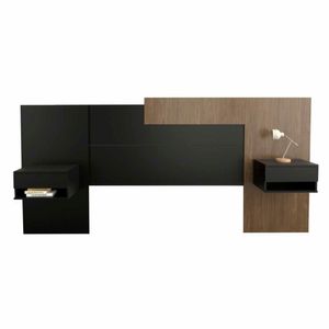 Respaldo de cama 6447 Nogal Negro 320 Cm