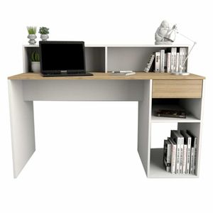 Escritorio 3049Melamina 75 Cm 135 Cm60 Cm Olmo Finlandes Everest
