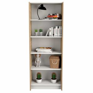 Biblioteca 5 Estantes 180 Cm70 Cm Olmo Finlandes Everest 3035