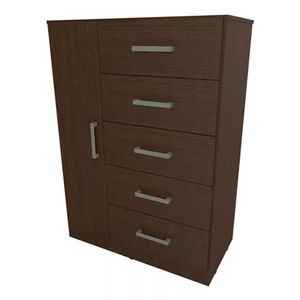 Chifonier 3413 Wengue 5 Cajones 90 Cm