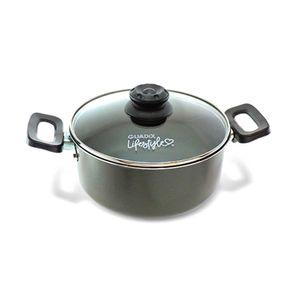 CACEROLA 20 CM C/ASAS TAPA VID TB-182-N