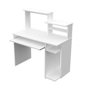 Escritorio 81058Melamina 121 Cm 101 Cm45 Cm Blanco