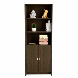Biblioteca 5 Estantes 180 Cm70 Cm Wengue 3036